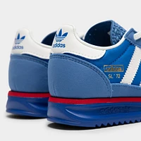 adidas Children's SL 72 Blue / Core White - Better Scarlet