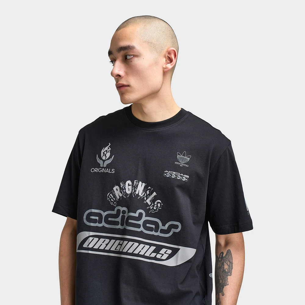 adidas Sponsors T-Shirt / Black