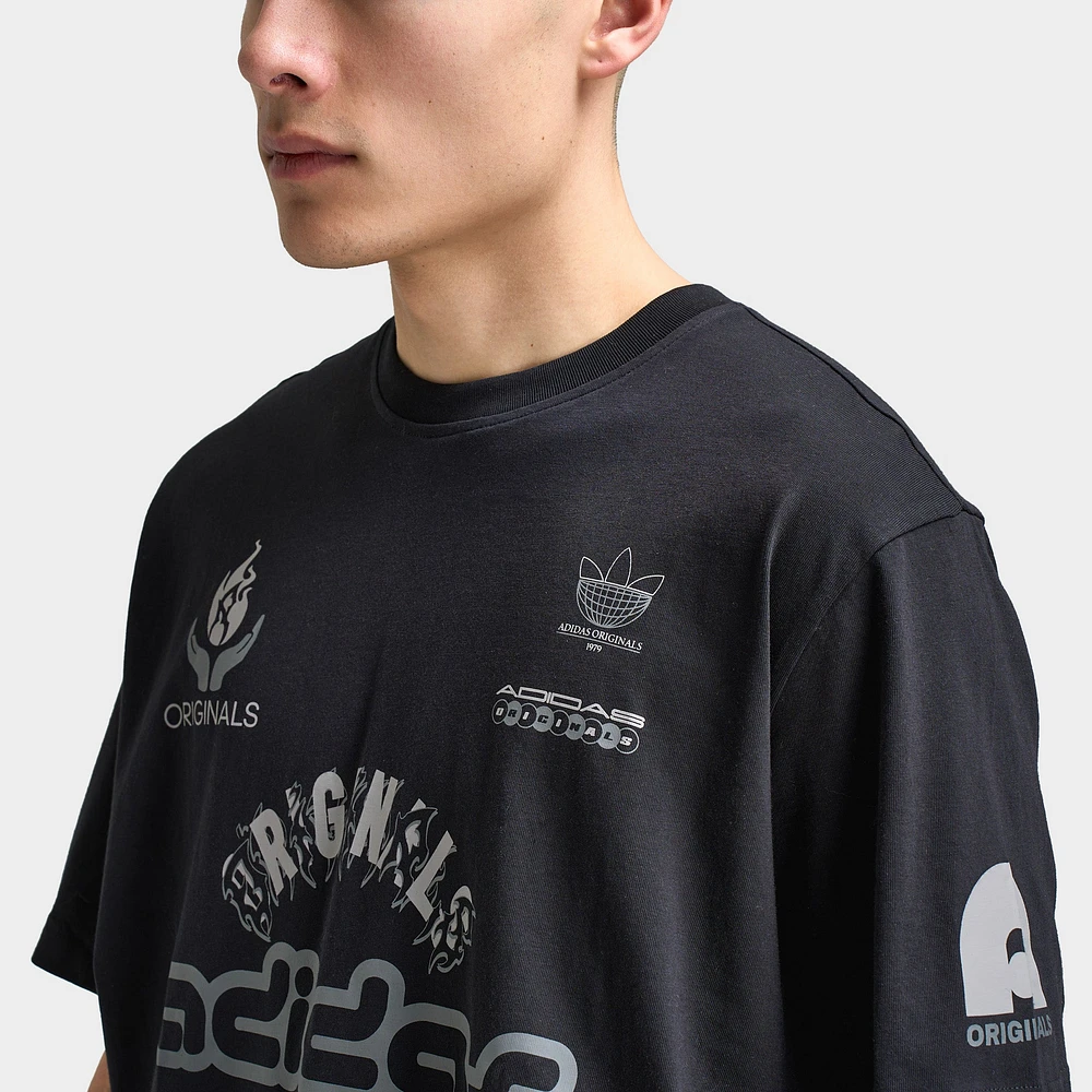 adidas Sponsors T-Shirt / Black
