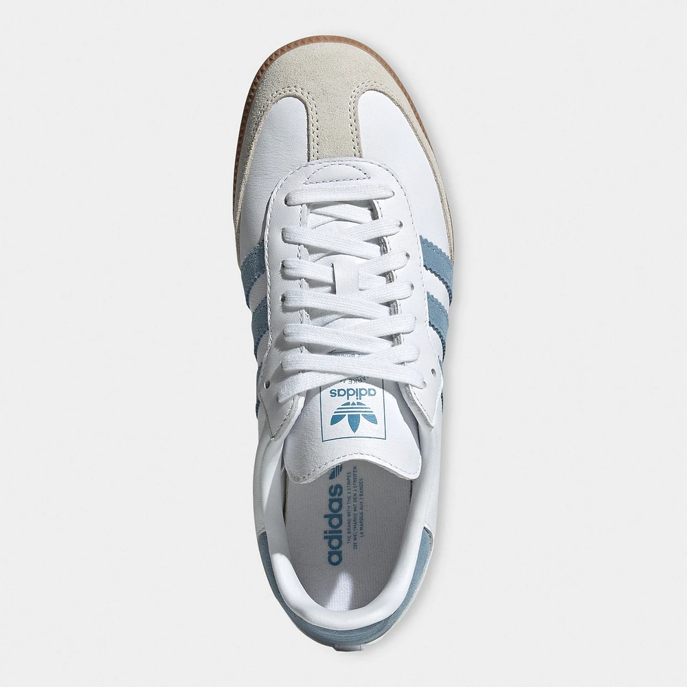 adidas Women's Samba OG White / Alumina - Ash Blue