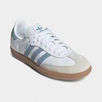 adidas Women's Samba OG White / Alumina - Ash Blue