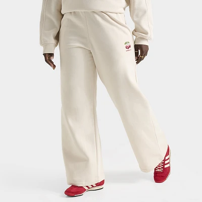 Adidas Women's Cherry Wide Leg Pant / Wonder White