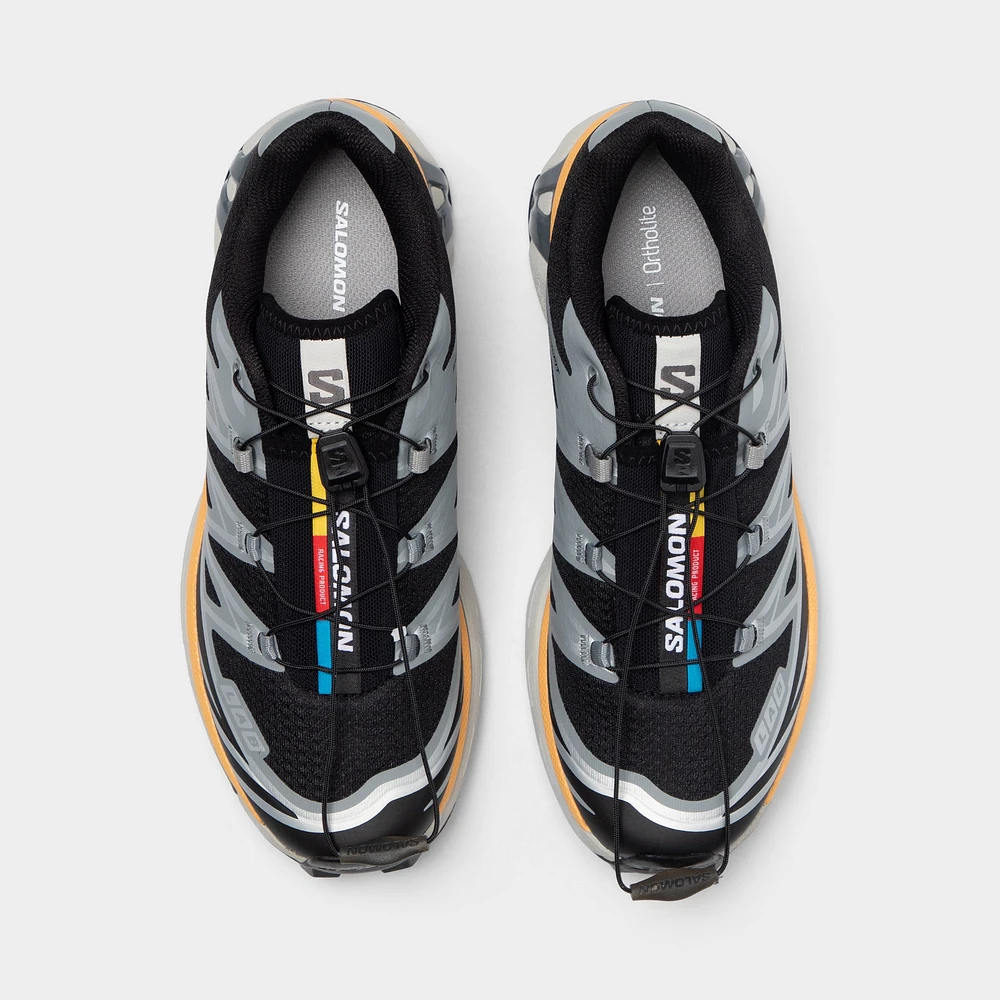 Salomon XT-6 Black / Silver - Warm Apricot