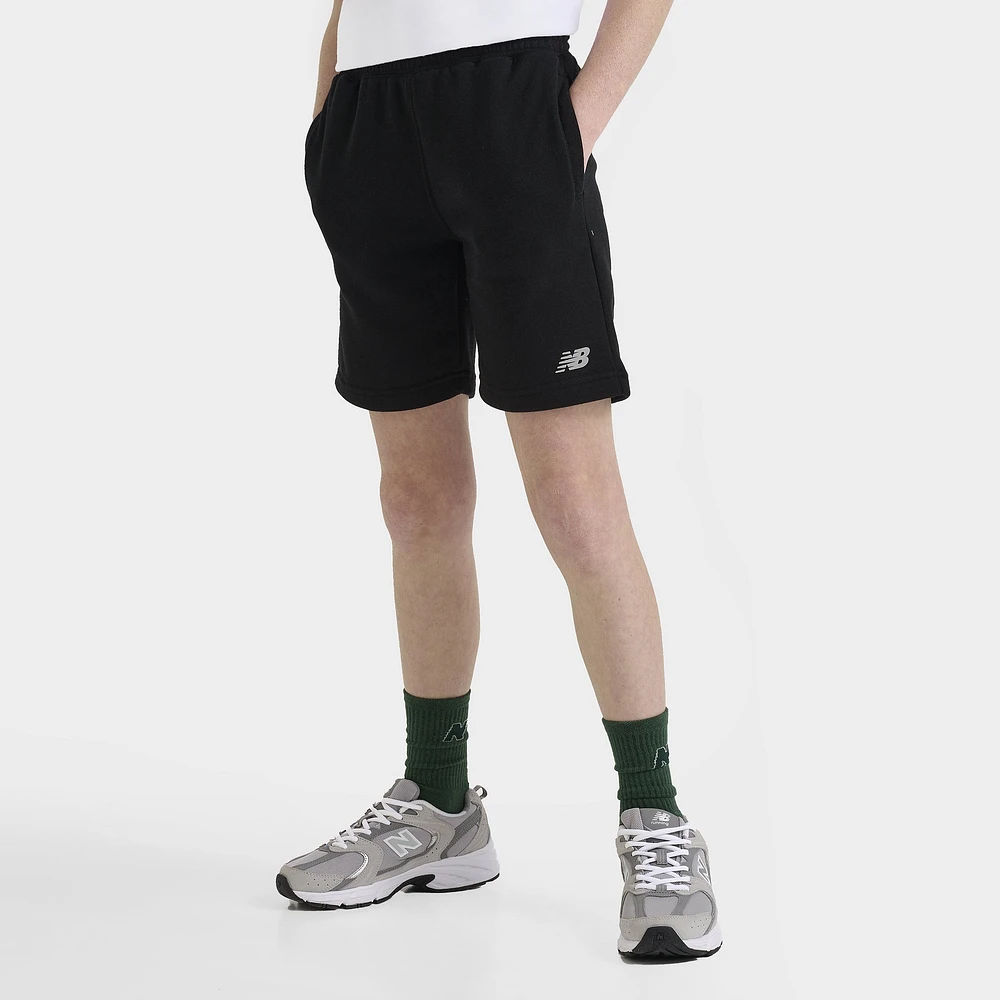 New Balance Junior Boys' Small Logo Short / Black