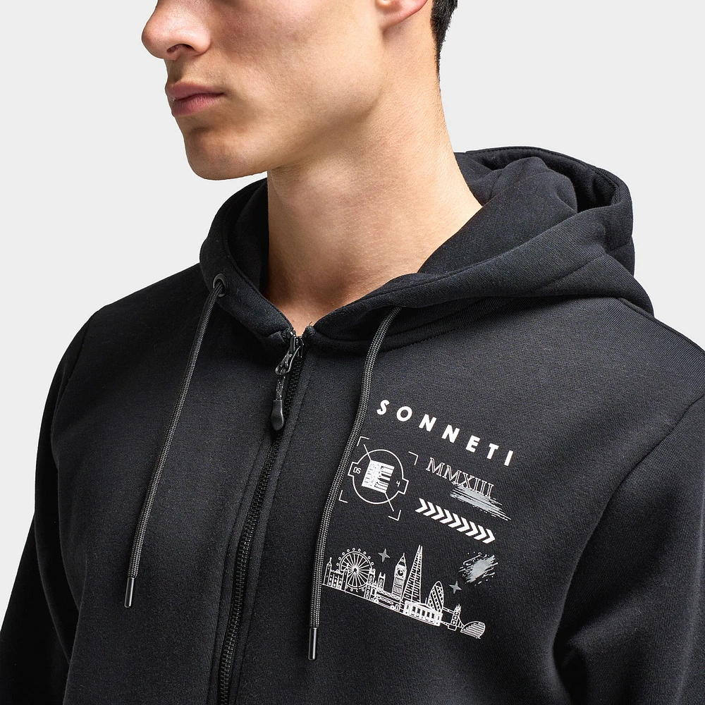 Sonneti Flex Full-Zip Hoodie Black /