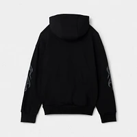 Supply & Demand Women's Praise Hoodie Black / Sky Blue