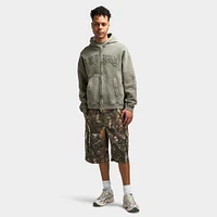 Supply & Demand Aydar Full Zip Hoodie / Washed Ivy Green