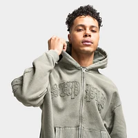 Supply & Demand Aydar Full Zip Hoodie / Washed Ivy Green