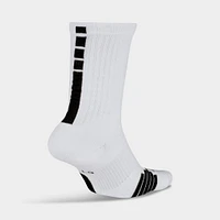 Nike Elite Crew Basketball Socks White / Black