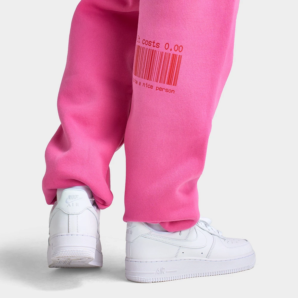 Mayfair Women's It Costs $0 Sweatpants / Pink
