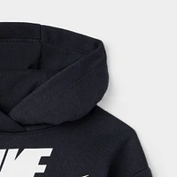 Nike Child Girls' Club Fleece Pullover Hoodie / Black