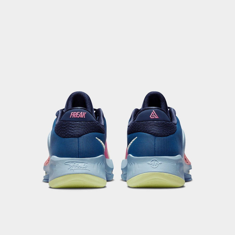 Nike Zoom Freak 4 NRG Dark Marina Blue / Barely Volt - Pink Gaze