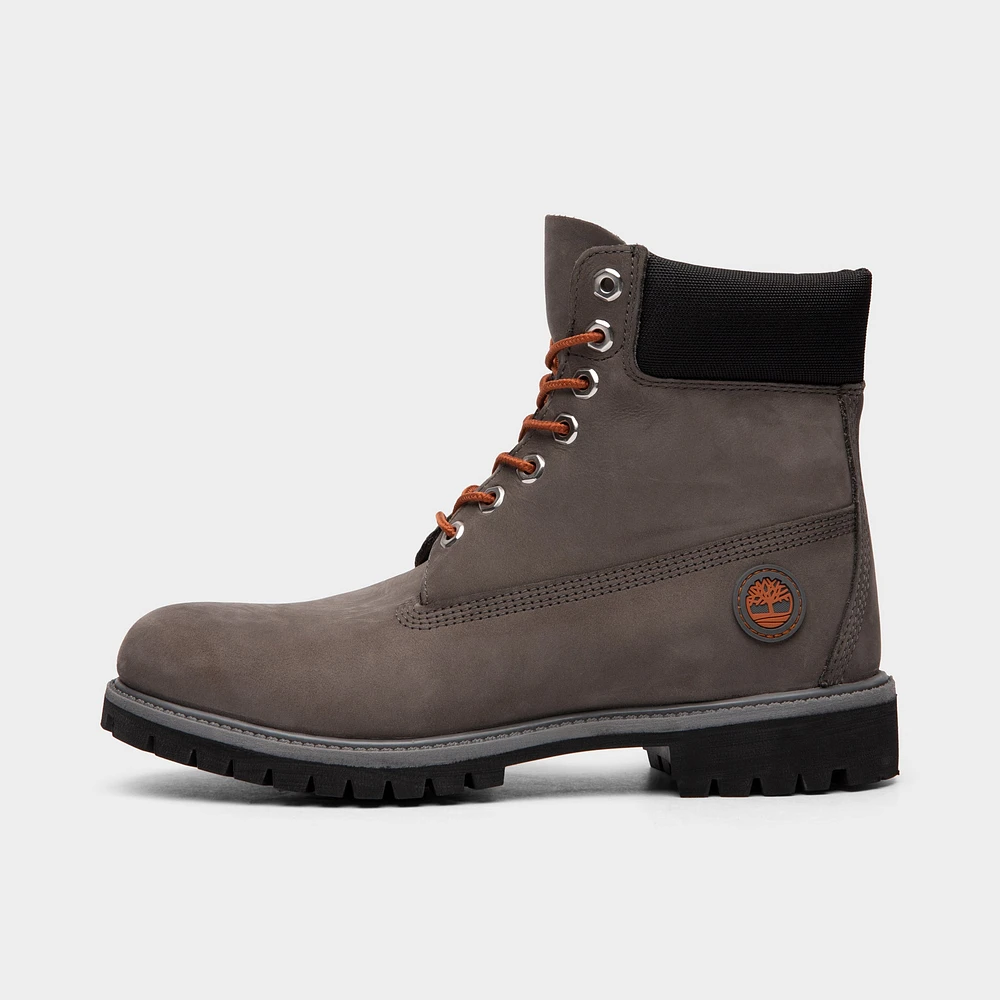 Timberland Authentics Teddy Fleece Waterproof Fold-Down / Medium Grey Nubuck
