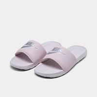 Nike Women's Victori One Slide Sandals Barely Rose / Metalli