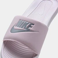 Nike Women's Victori One Slide Sandals Barely Rose / Metalli