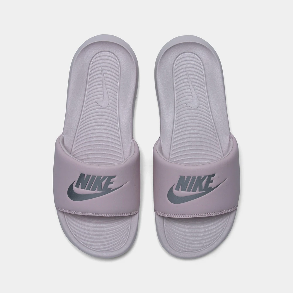 Nike Women's Victori One Slide Sandals Barely Rose / Metalli