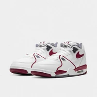 Nike Air Flight 89 White / Team Red - Smoke Grey