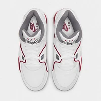 Nike Air Flight 89 White / Team Red - Smoke Grey