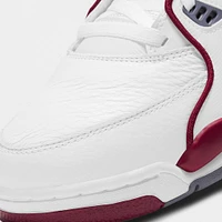 Nike Air Flight 89 White / Team Red - Smoke Grey