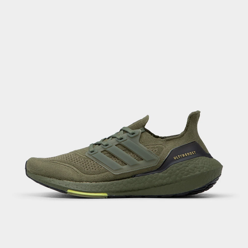 adidas Ultraboost 21 Focus Olive / - Acid Yellow