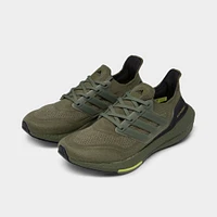 adidas Ultraboost 21 Focus Olive / - Acid Yellow