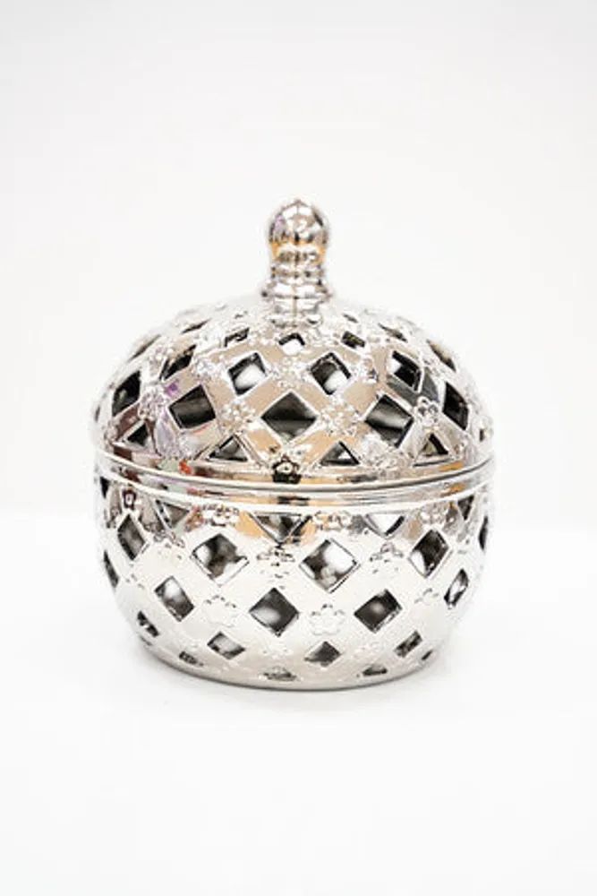 7 " Titanium Silver Jar SM
