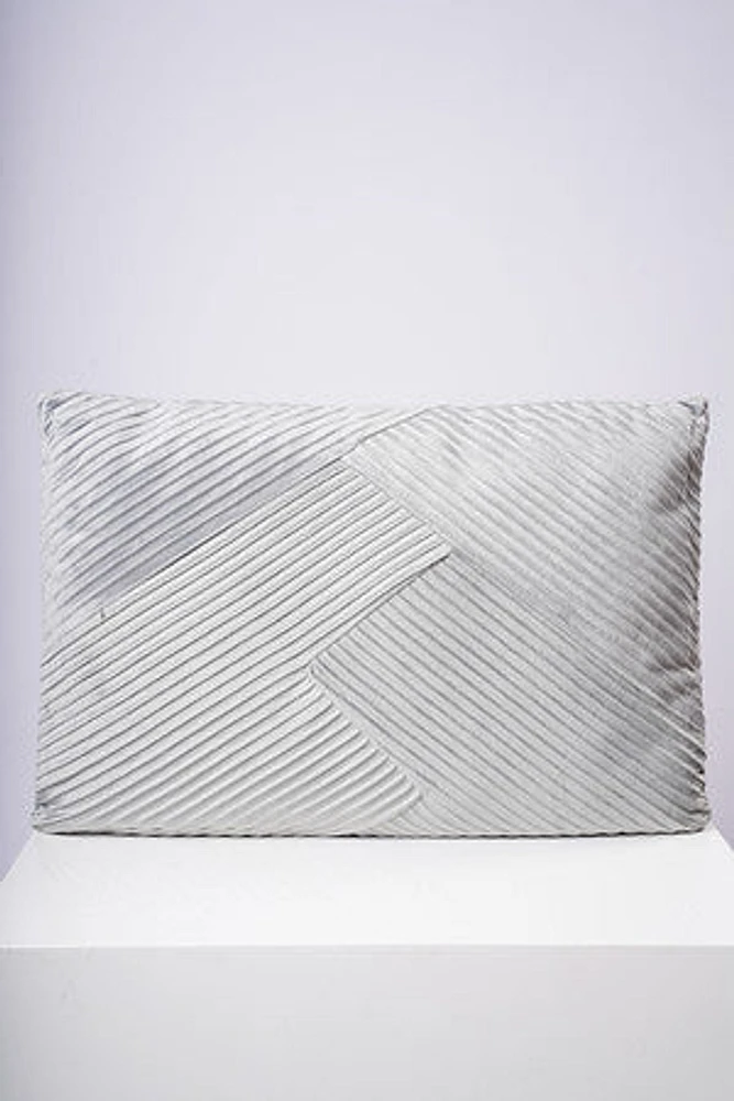 23" x 16" Shopia Cushion Grey