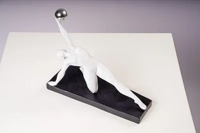 14" WHITE/SILVER FIGURE