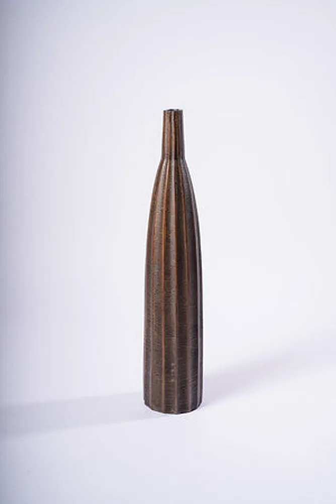 30" WOOD VASE