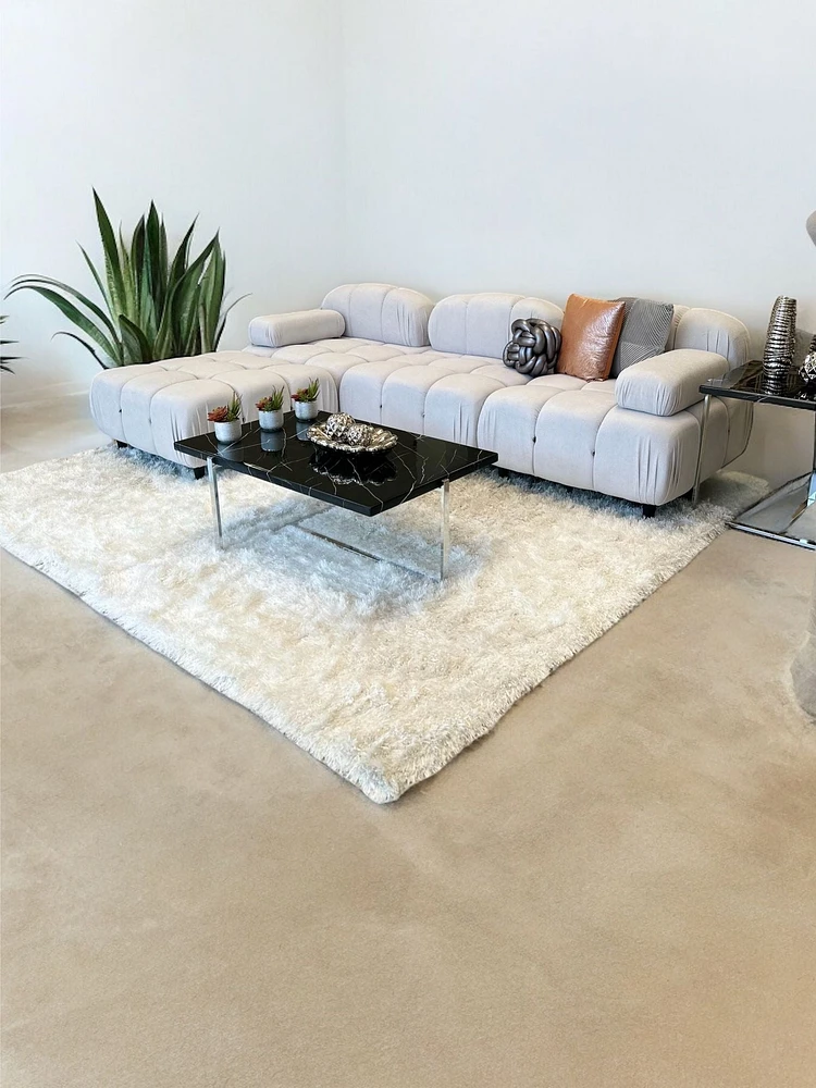 Antonella Sofa Set/4- Lt. Grey