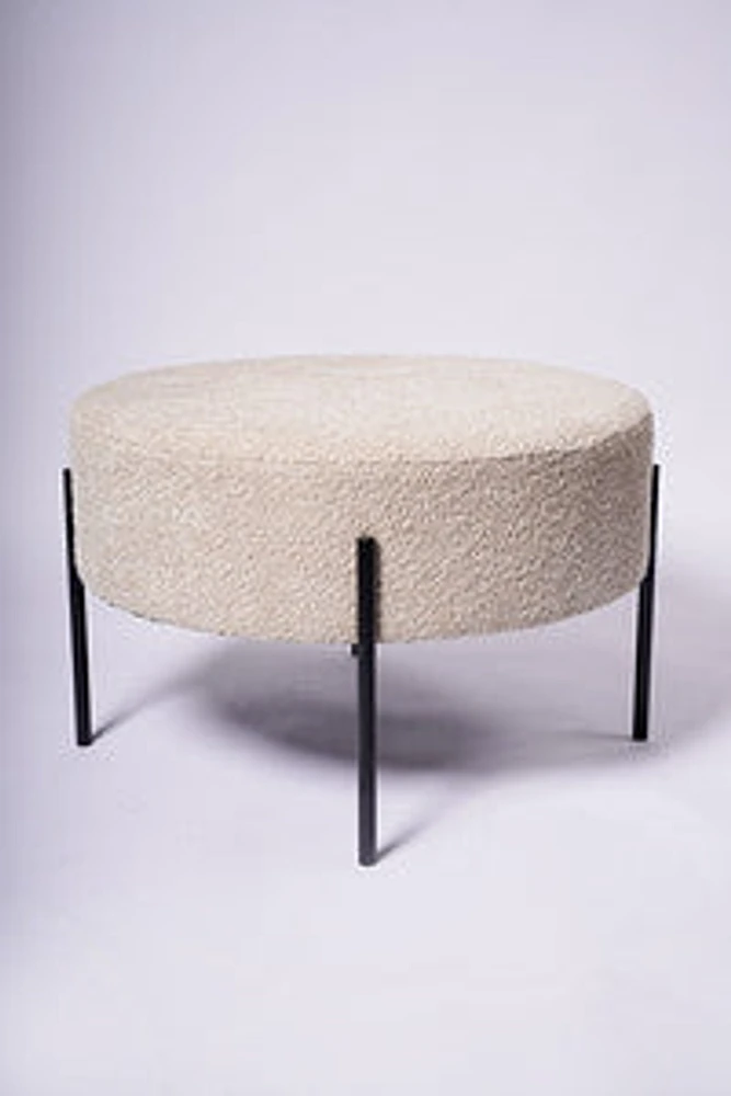 Ottoman Alpaca- Cream