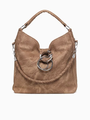 Lee Shoulder Bag Dark Beige