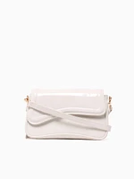 Polina Shoulder Bag Off White Pat
