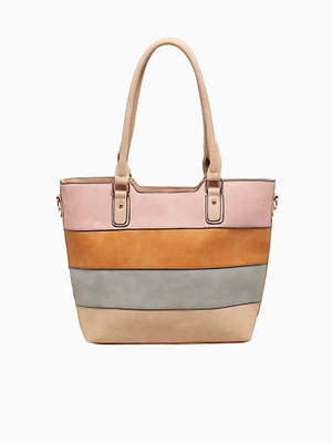Striped Tote Multi