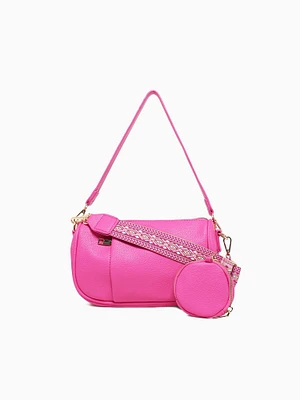 Multiple Ways Crossbody Pink