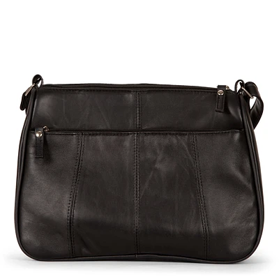 Leather RFID Crossbody Bag