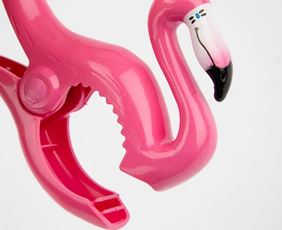 Pinces à serviette de plage Tracker Flamingo