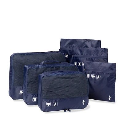 Ensemble de cubes d'emballage et sacs rangement