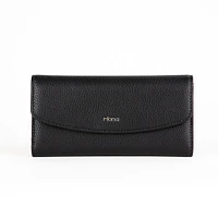 Riona Katy Pebbled 2.0 RFID Large Flap Wallet