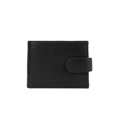 Tracker Core RFID Leather Double Center Wing w/ Snap