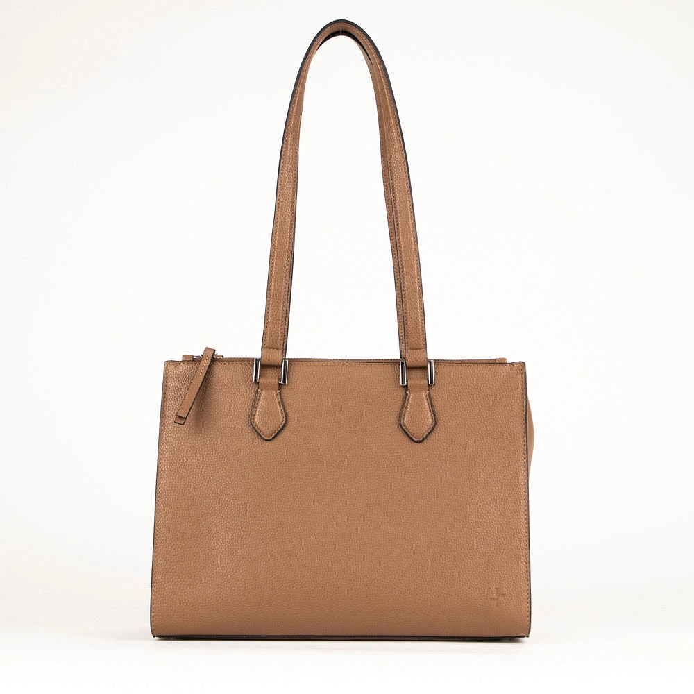 Tracker Premium Leather RFID Tote