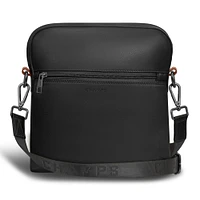 Onyx / Leather Cross-Body Bag *Drop Ship*