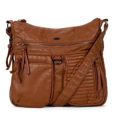 Cargo Quilted Expandable Crossbody Bag