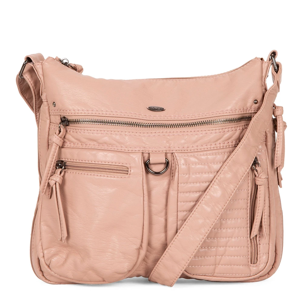 Cargo Quilted Expandable Crossbody Bag
