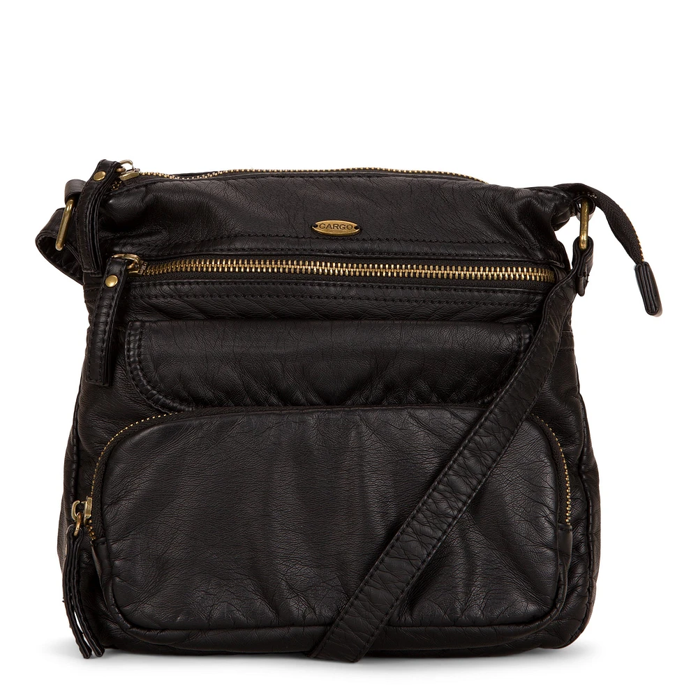 Multi Zip Front flap Crossbody