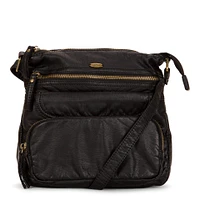 Multi Zip Front flap Crossbody