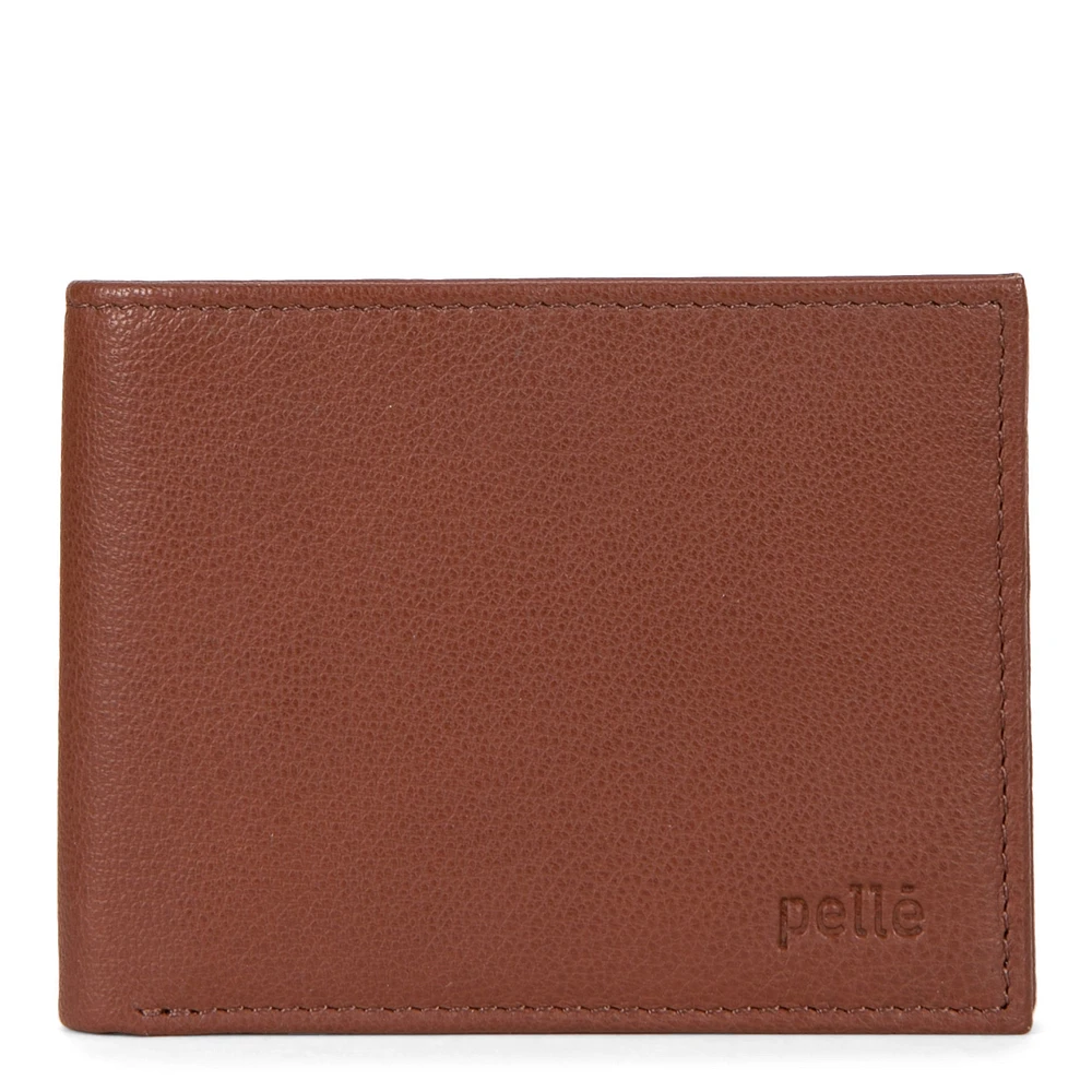 FINAL SALE Leather Slim Fold RFID Wallet
