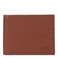 FINAL SALE Leather Slim Fold RFID Wallet