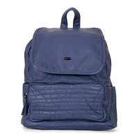Sac à dos rabat matelassé