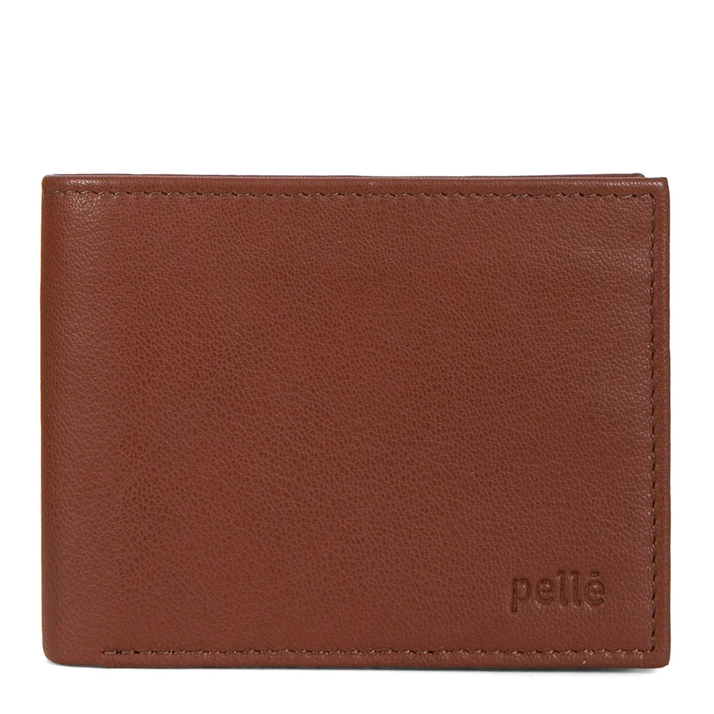 FINAL SALE Leather Flip up Wing RFID Wallet